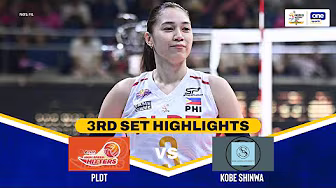 PLDT vs. KOBE SHINWA | SET 3 HIGHLIGHTS | 2025 PVL INVITATIONAL FINAL | AUGUST 29, 2025 backdrop