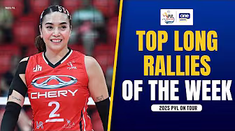 TOP RALLIES OF THE WEEK | 2025 PVL ON TOUR | AUGUST 5–9, 2025