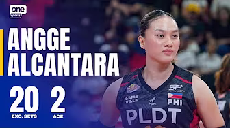 Angge Alcantara DELIVERS 20 EXC. SETS for PLDT vs Chery Tiggo đ„ | 2025 PVL INVITATIONAL | HIGHLIGHTS background