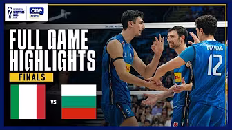 BULGARIA vs. ITALY | FULL GAME HIGHLIGHTS | 2025 FIVB MEN'S VOLLEYBALL CHAMPIONSHIP FINALS | SEPT 28 background