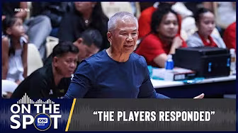TNT head coach Chot Reyes on how they responded in the second half | #OSOnTheSpot