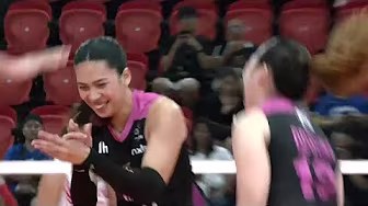 Camille Victoria COMES HOT OFF THE BENCH for Akari vs. Petro Gazz in Set 2 ⥠| 2025 PVL on Tour background