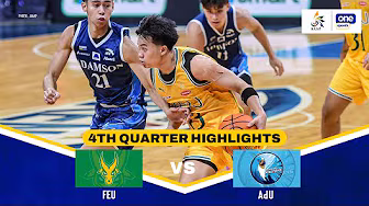FEU vs. AdU | 4TH QUARTER HIGHLIGHTS | UAAP SEASON 88 MEN’S BASKETBALL | OCT 5, 2025 background