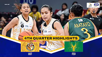 FEU vs. UST | 4TH QUARTER HIGHLIGHTS | UAAP SEASON 88 WOMEN’S BASKETBALL | OCTOBER 15, 2025