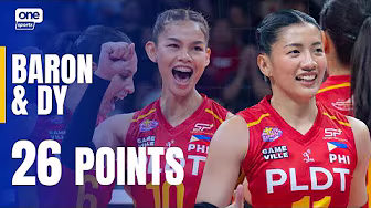 Kianna Dy & Majoy Baron COMBINE for 26 PTS for PLDT vs Chery Tiggo | 2025 PVL ON TOUR | HIGHLIGHTS