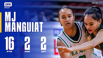 MJ Manguiat SHINES WITH 16 PTS for FEU vs DLSU | UAAP Season 88 Women’s Basketball