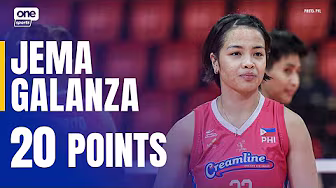 Jema Galanza DROPS 20 PTS for Creamline vs. Kobe Shinwa ❄️ | 2025 PVL INVITATIONAL | HIGHLIGHTS background