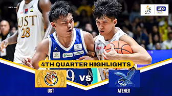 UST vs. ATENEO | 4TH QUARTER HIGHLIGHTS | UAAP SEASON 88 MENâS BASKETBALL | OCT. 11, 2025 background
