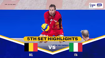 ITALY vs. BELGIUM | SET 5 HIGHLIGHTS | 2025 FIVB MEN’S WORLD CHAMPIONSHIP | SEPT 15, 2025
