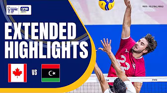 CANADA vs. LIBYA | EXTENDED HIGHLIGHTS | 2025 FIVB VOLLEYBALL MEN'S WORLD CHAMPIONSHIP | SEPT. 13