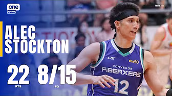 Alec Stockton CAME ALIVE IN SECOND HALF for Converge 💥 | PBA SEASON 50 PHILIPPINE CUP backdrop
