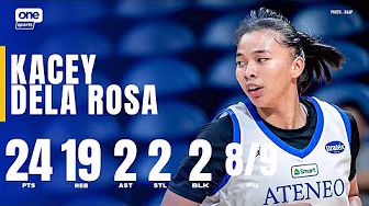 Kacey Dela Rosa DELIVERS 24 PTS for Ateneo vs. AdU | UAAP Season 88 Women’s Basketball backdrop