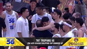 TNT Tropang 5G awarding | PBA Season 49 Philippine Cup Finals