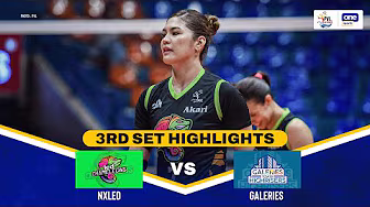 NXLED vs. GALERIES TOWER | SET 3 GAME HIGHLIGHTS | 2025 PVL ON TOUR | JULY 15, 2025