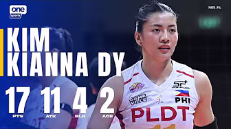 Kim Kianna Dy’s ALL-AROUND SCORING for PLDT vs Kobe Shinwa | 2025 PVL INVITATIONAL | HIGHLIGHTS