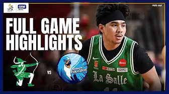DLSU vs. AdU | FULL GAME HIGHLIGHTS | UAAP SEASON 88 MEN’S BASKETBALL | SEP 20, 2025 background