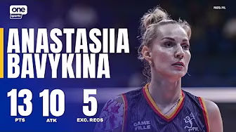 Anastasiia Bavykina DROPS 13 PTS for PLDT vs. Choco Mucho | 2025 PVL REINFORCED CONFERENCE