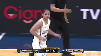 Marga Villanueva BACK-TO-BACK THREES in 3Q for NU vs Adamson đ€ | UAAP Season 88 Womenâs Basketball