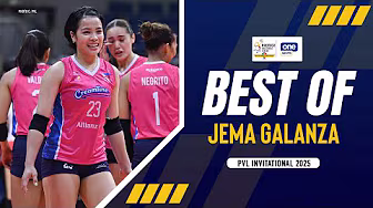 BEST OF JEMA GALANZA | 2025 PVL INVITATIONAL | HIGHLIGHTS