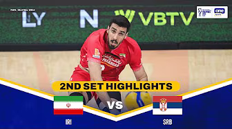 SERBIA vs. IRAN | SET 2 HIGHLIGHTS | 2025 FIVB MEN’S WORLD CHAMPIONSHIP | SEPT 23, 2025