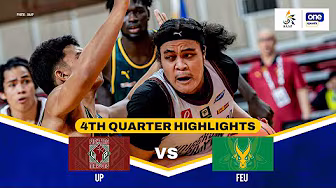 UP vs. FEU | 4TH QUARTER HIGHLIGHTS | UAAP SEASON 88 MEN’S BASKETBALL background