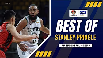 BEST OF STANLEY PRINGLE | PBA SEASON 49 PHILIPPINE CUP | HIGHLIGHTS
