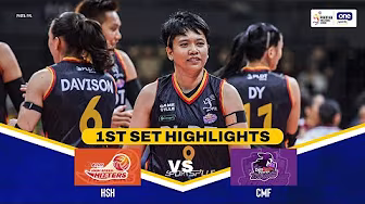 PLDT vs. CHOCO MUCHO | SET 1 HIGHLIGHTS | 2025 PVL REINFORCED CONFERENCE | OCT. 16, 2025 background