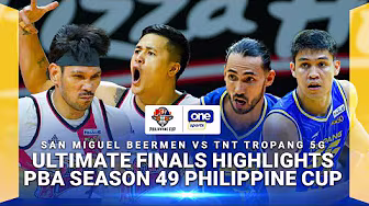 SAN MIGUEL BEERMEN VS TNT TROPANG 5G | ULTIMATE FINALS HIGHLIGHTS | PBA SEASON 49 PHILIPPINE CUP background