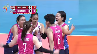 Creamline’s STRONG 9-0 RUN vs. Chery Tiggo in Set 2 🍦 | 2025 PVL Invitational Battle for Bronze