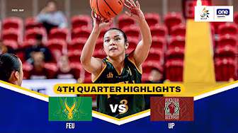UP vs. FEU | 4TH QUARTER HIGHLIGHTS | UAAP SEASON 88 WOMEN’S BASKETBALL background