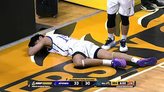 Santiago CALLED FOR DISQUALIFYING FOUL vs Ateneo in 3Q đš | UAAP Season 88 Menâs Basketball Round 2 backdrop
