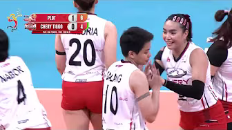 Ara Galang SCORES BACK-TO-BACK POINTS for Chery Tiggo vs. PLDT in Set 2 | 2025 PVL on Tour Finals background