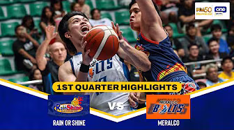 RAIN OR SHINE vs. MERALCO | 1ST QUARTER HIGHLIGHTS | PBA SEASON 50 PHILIPPINE CUP | OCT. 11, 2025