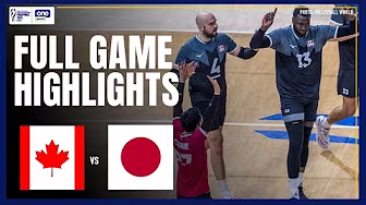 CANADA vs JAPAN | FULL GAME HIGHLIGHTS | 2025 FIVB Men's World Championship
