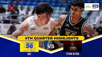 TNT vs. TITAN ULTRA | 4TH QUARTER HIGHLIGHTS | PBA SEASON 50 PHILIPPINE CUP background