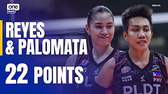 Reyes, Palomata COMBINE FOR 22 PTS for PLDT vs. ZUS Coffee 💥 | 2025 PVL INVITATIONAL | HIGHLIGHTS background