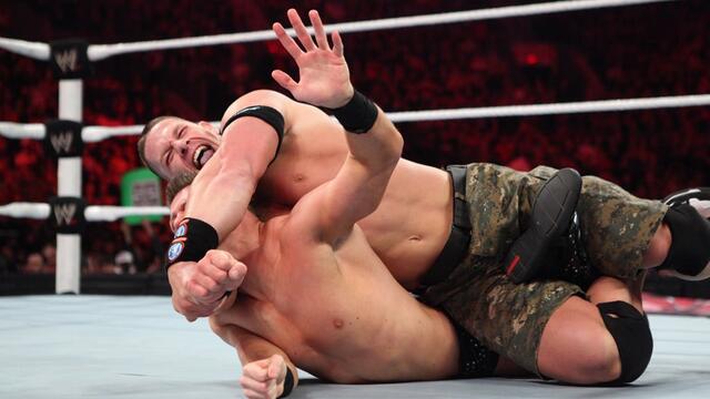 Raw: John Cena vs. The Miz background
