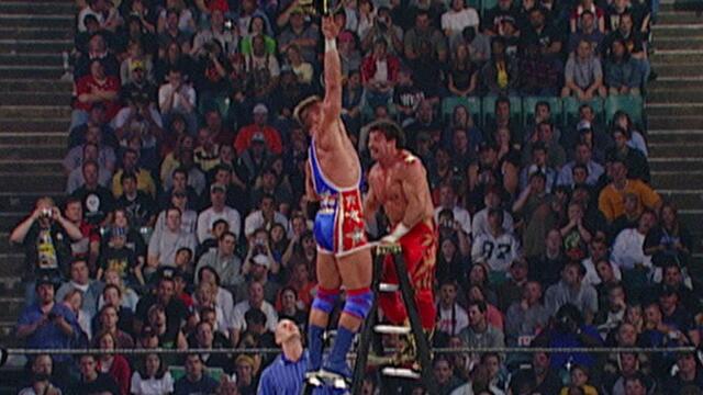 Eddie Guerrero & Tajiri vs. Team Angle - WWE Tag Team Championship Ladder Match: Judgment Day 2003