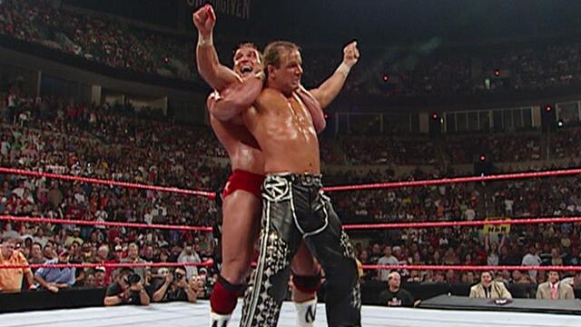Shawn Michaels vs. Chris Masters: Unforgiven 2005 background