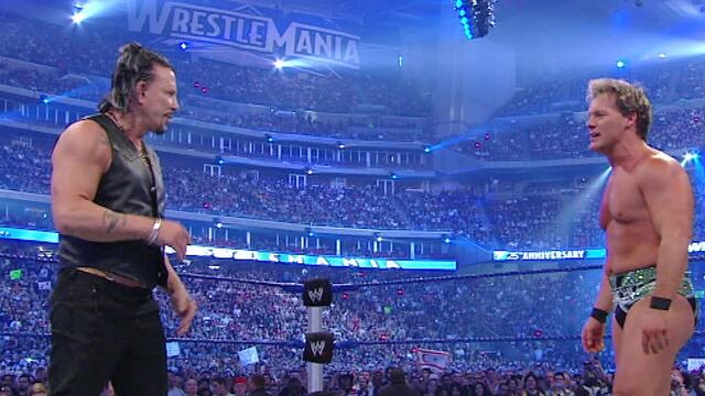 Mickey Rourke knocks out Chris Jericho: WrestleMania 25