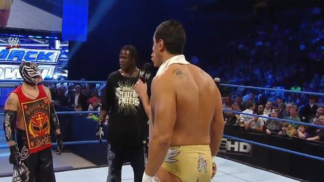 SmackDown: Alberto Del Rio, R-Truth, "Dashing" Cody Rhodes and Rey Mysterio clash about the Royal Rumble