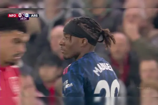 [Highlights] Missed opportunity! Madueke crosses to the far post, Martinelli's sliding shot goes wide