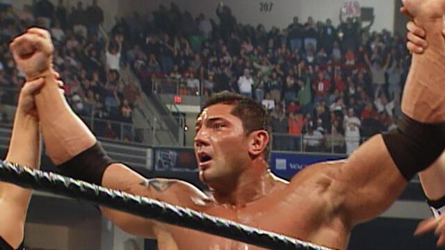 Batista wins Royal Rumble Match: Royal Rumble 2005 background