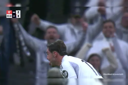 [Goal] Clinical! Raul Asensio heads home from a corner cross