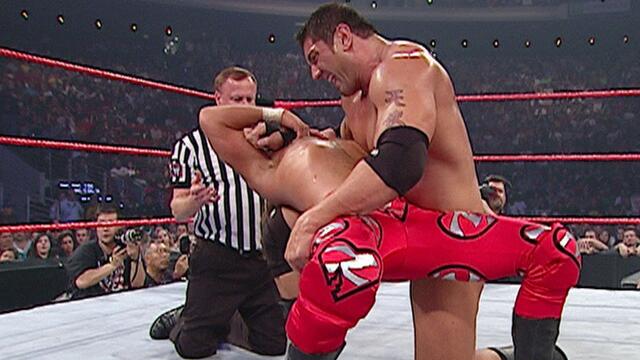 Shawn Michaels vs. Batista: Armageddon 2003 backdrop