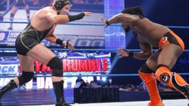 SmackDown: Kofi Kingston vs. Jack Swagger - Amateur Wrestling Challenge background