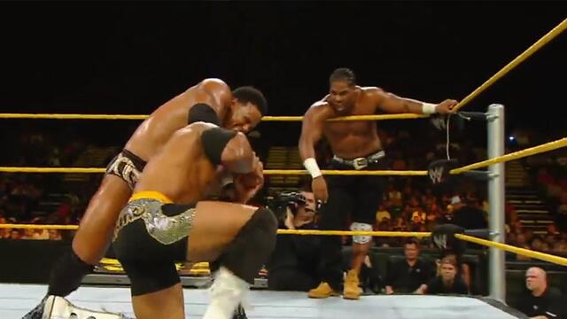 WWE NXT: Titus O'Neil & Percy Watson vs. Darren Young & JTG