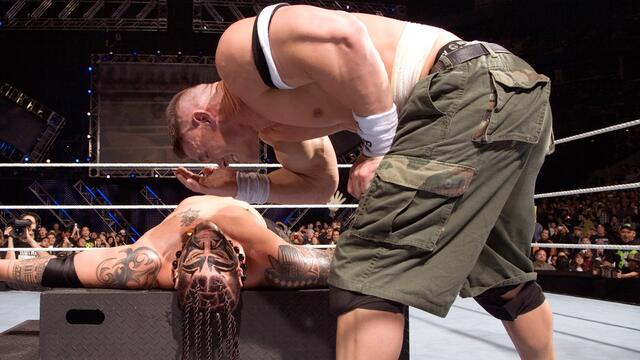 John Cena vs. Umaga: Royal Rumble 2007 - WWE Championship Last Man Standing Match