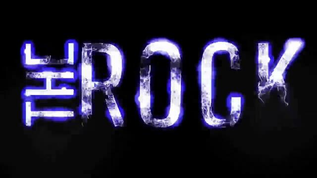 The Rock Entrance Video backdrop