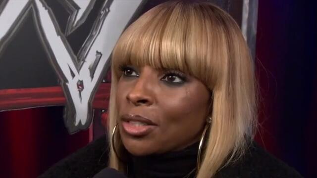 Mary J. Blige and Nickelback speak about their experience at Tribute to the Troops background